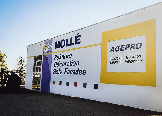 Façade entreprise IITM MOLLE AGEPRO